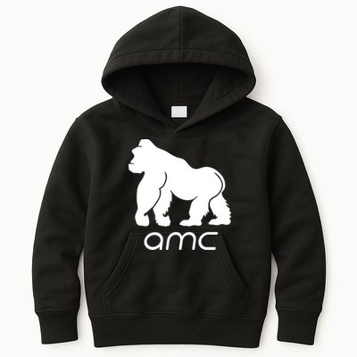 AMC To the moon Short Squeeze Ape Kids Hoodie