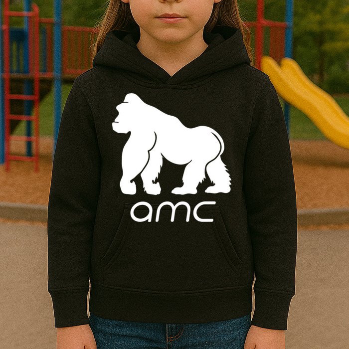 AMC To the moon Short Squeeze Ape Kids Hoodie