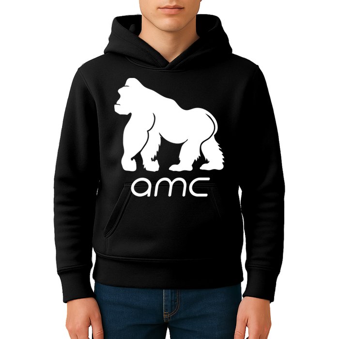 AMC To the moon Short Squeeze Ape Kids Hoodie