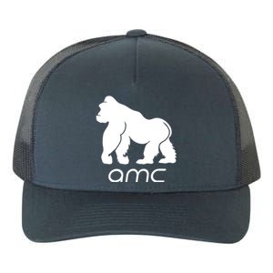 AMC To the moon Short Squeeze Ape Yupoong Adult 5-Panel Trucker Hat