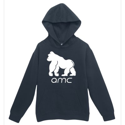 AMC To the moon Short Squeeze Ape Urban Pullover Hoodie