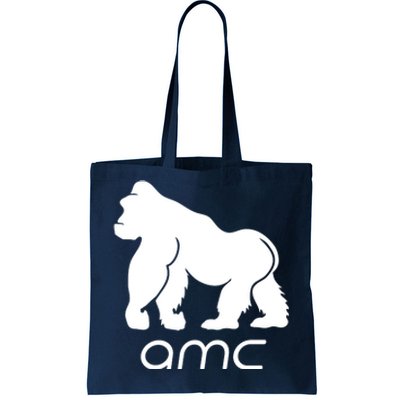 AMC To the moon Short Squeeze Ape Tote Bag