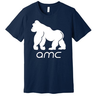 AMC To the moon Short Squeeze Ape Premium T-Shirt