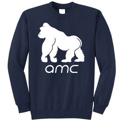 AMC To the moon Short Squeeze Ape Tall Sweatshirt