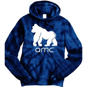 AMC To the moon Short Squeeze Ape Tie Dye Hoodie