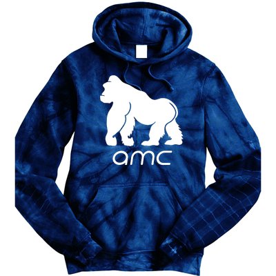 AMC To the moon Short Squeeze Ape Tie Dye Hoodie