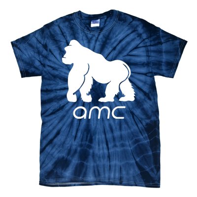 AMC To the moon Short Squeeze Ape Tie-Dye T-Shirt