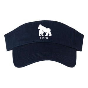 AMC To the moon Short Squeeze Ape Valucap Bio-Washed Visor