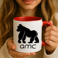 AMC To the moon Short Squeeze Ape Mug
