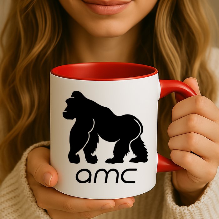 AMC To the moon Short Squeeze Ape Mug