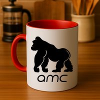 AMC To the moon Short Squeeze Ape Mug
