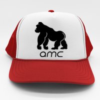 AMC To the moon Short Squeeze Ape Trucker Hat