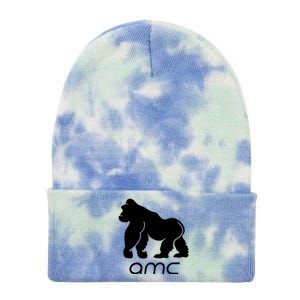 AMC To the moon Short Squeeze Ape Tie Dye 12in Knit Beanie