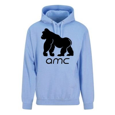 AMC To the moon Short Squeeze Ape Unisex Surf Hoodie