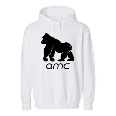 AMC To the moon Short Squeeze Ape Garment-Dyed Fleece Hoodie