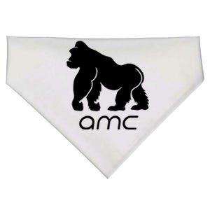 AMC To the moon Short Squeeze Ape USA-Made Doggie Bandana