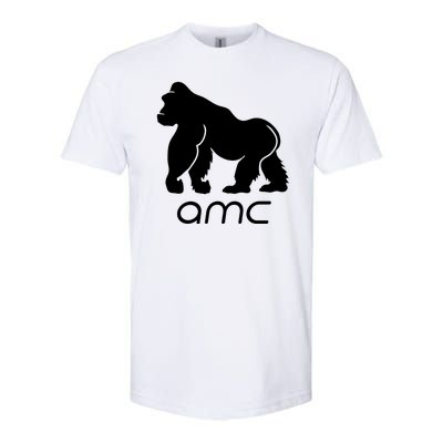 AMC To the moon Short Squeeze Ape Softstyle CVC T-Shirt