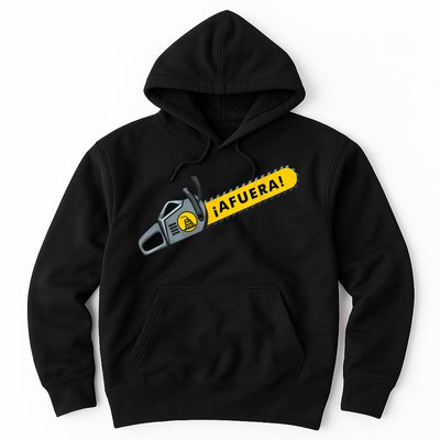 Afuera Milei Chainsaw Libertarian Ancap Liberty Freedom Hoodie