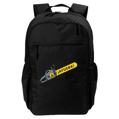 Afuera Milei Chainsaw Libertarian Ancap Liberty Freedom Backpack