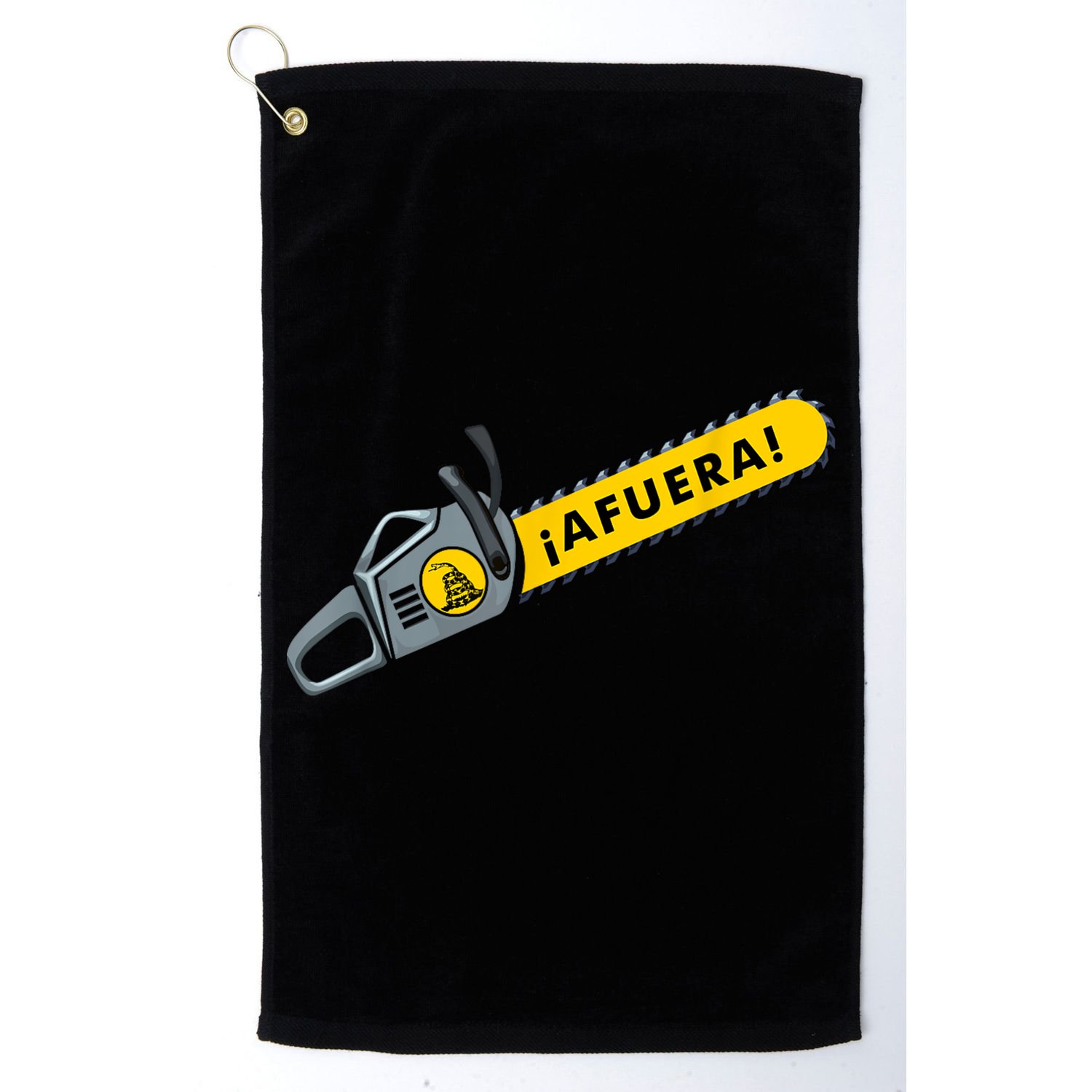 Afuera Milei Chainsaw Libertarian Ancap Liberty Freedom Golf Towel