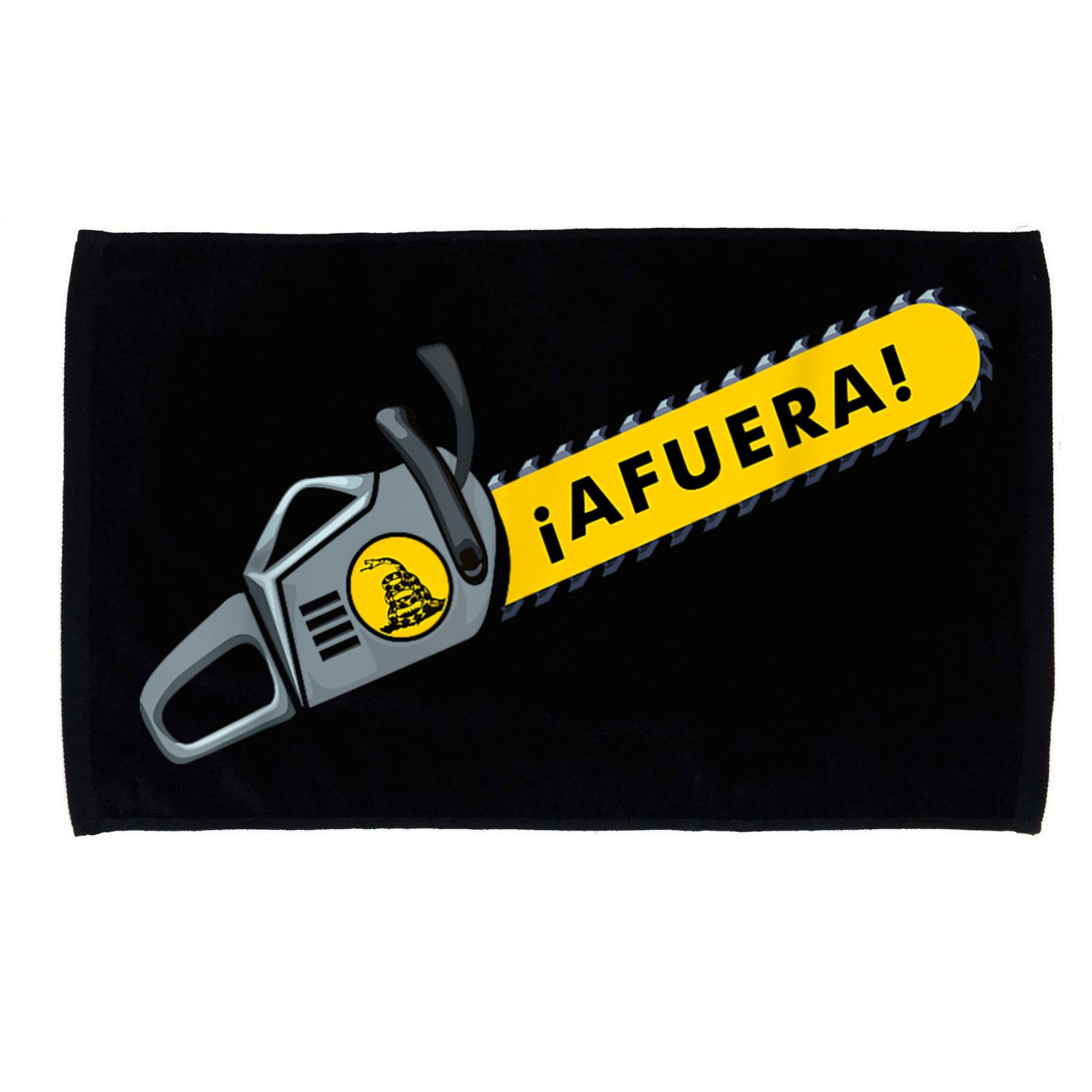 Afuera Milei Chainsaw Libertarian Ancap Liberty Freedom Microfiber Hand Towel
