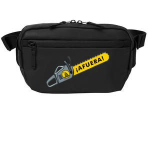 Afuera Milei Chainsaw Libertarian Ancap Liberty Freedom Crossbody Pack