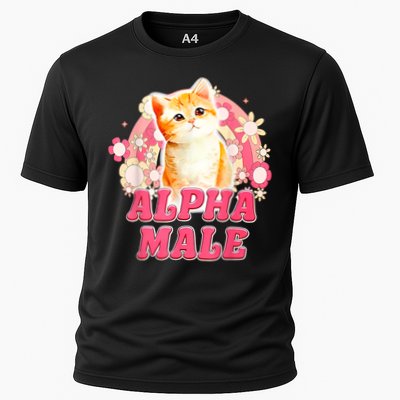 Alpha Male Cat Kitten Funny Performance Shirt