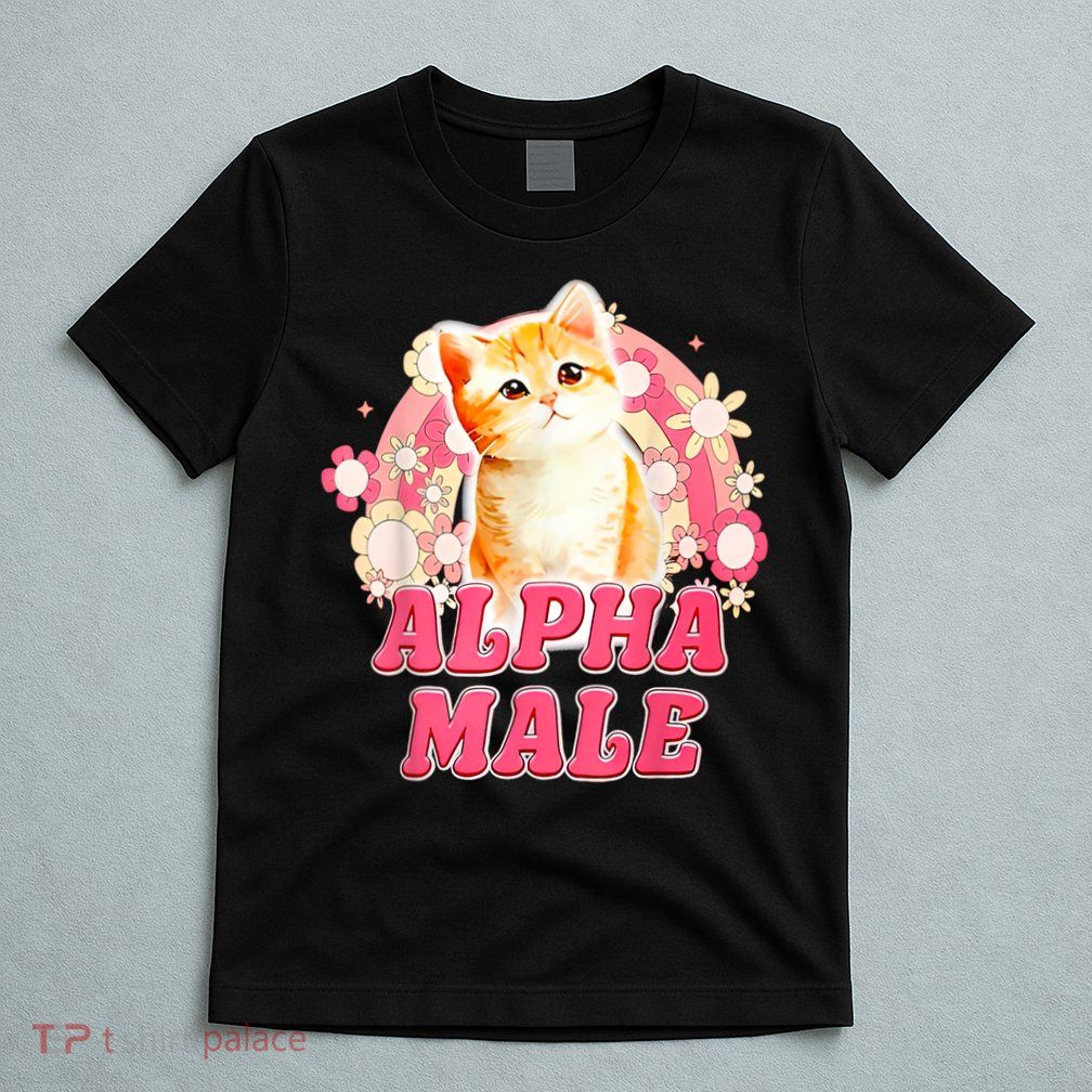 Alpha Male Cat Kitten Funny T-Shirt