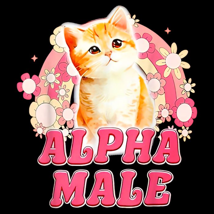 Alpha Male Cat Kitten Funny Impact Tech Backpack