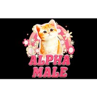 Alpha Male Cat Kitten Funny Bumper Sticker