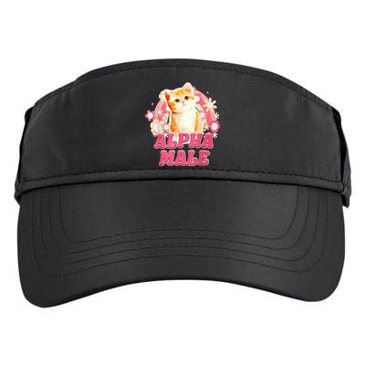 Alpha Male Cat Kitten Funny Adult Drive Performance Visor