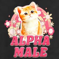 Alpha Male Cat Kitten Funny Adult Drive Performance Visor