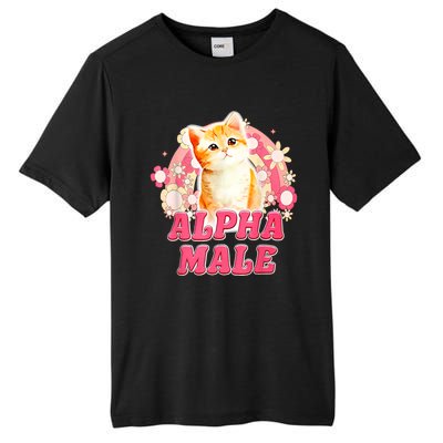 Alpha Male Cat Kitten Funny Tall Fusion ChromaSoft Performance T-Shirt