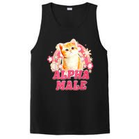 Alpha Male Cat Kitten Funny PosiCharge Competitor Tank