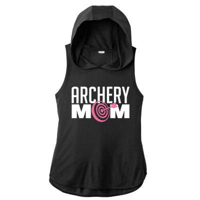 Archery Mom Crossbow Hunting Mother's Day Gift Great Gift Ladies PosiCharge Tri-Blend Wicking Draft Hoodie Tank