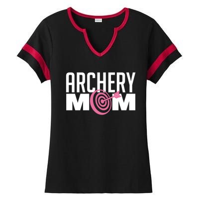 Archery Mom Crossbow Hunting Mother's Day Gift Great Gift Ladies Halftime Notch Neck Tee