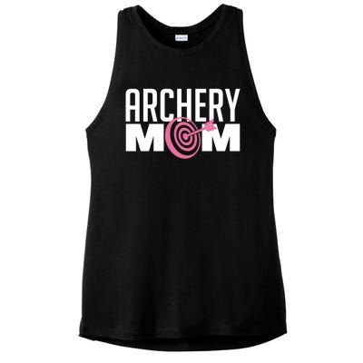 Archery Mom Crossbow Hunting Mother's Day Gift Great Gift Ladies PosiCharge Tri-Blend Wicking Tank