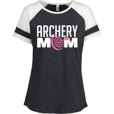 Archery Mom Crossbow Hunting Mother's Day Gift Great Gift Enza Ladies Jersey Colorblock Tee