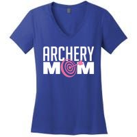 Archery Mom Crossbow Hunting Mother's Day Gift Great Gift Women's V-Neck T-Shirt