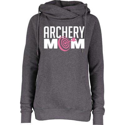 Archery Mom Crossbow Hunting Mother's Day Gift Great Gift Womens Funnel Neck Pullover Hood