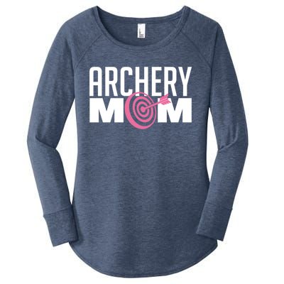 Archery Mom Crossbow Hunting Mother's Day Gift Great Gift Women's Perfect Tri Tunic Long Sleeve Shirt