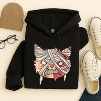 Angry Mummy Cat Hoodie