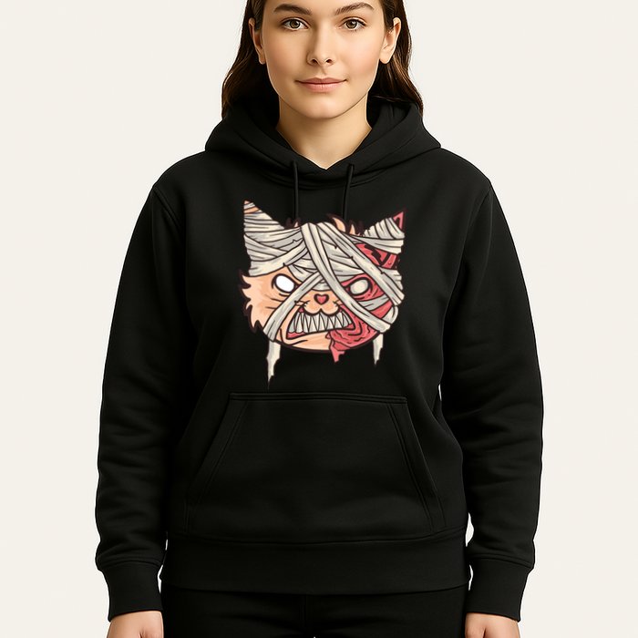 Angry Mummy Cat Hoodie
