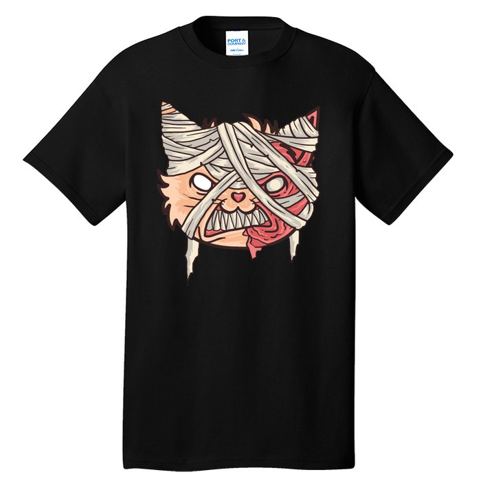 Angry Mummy Cat Tall T-Shirt