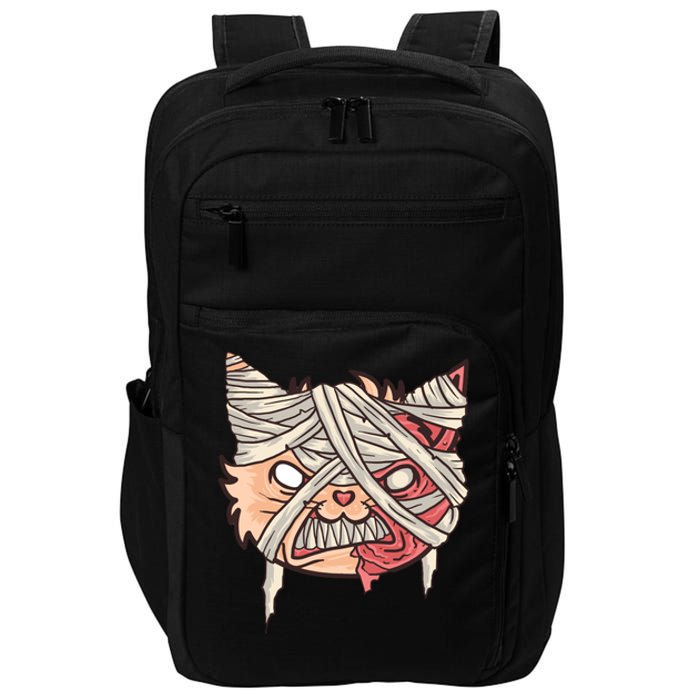 Angry Mummy Cat Impact Tech Backpack