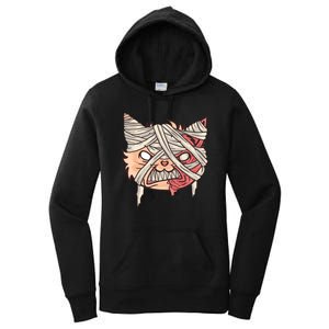 Angry Mummy Cat Women's Pullover Hoodie