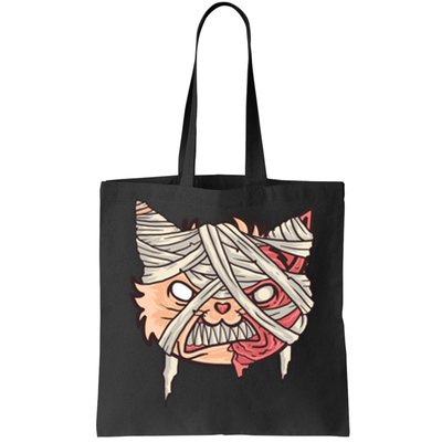 Angry Mummy Cat Tote Bag