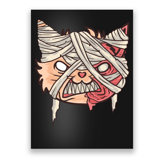 Angry Mummy Cat Poster