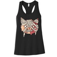 Angry Mummy Cat Women's Racerback Tank