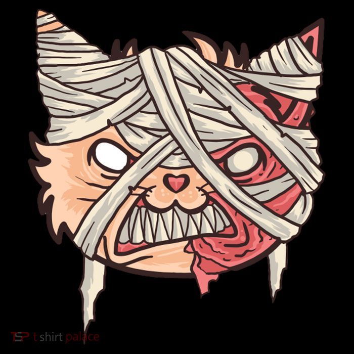 Angry Mummy Cat Zip Tote Bag